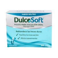 Dulcosoft 125mg 20uds